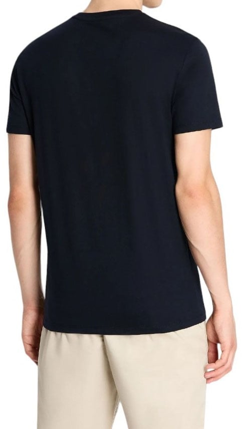 Armani Exchange Heren T-Shirt Blauw