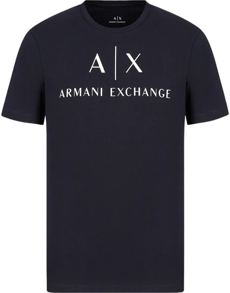 Armani Exchange Heren T-Shirt Blauw