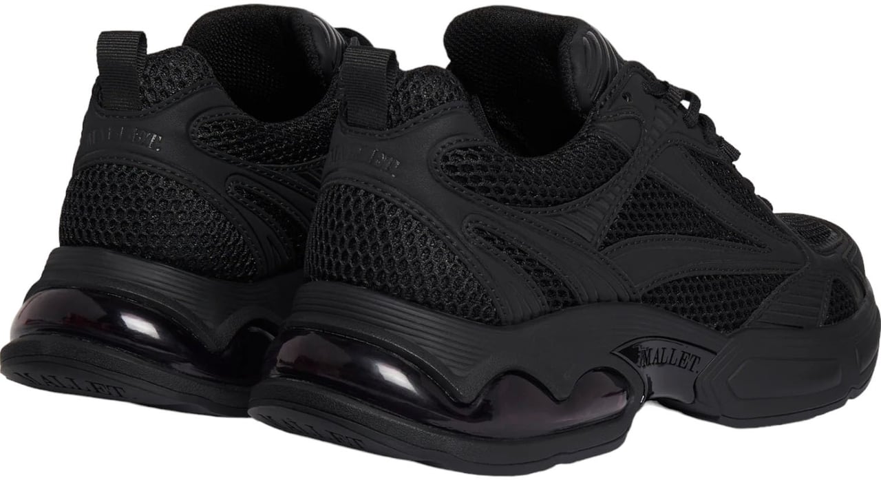 Mallet Heren Sneaker Zwart