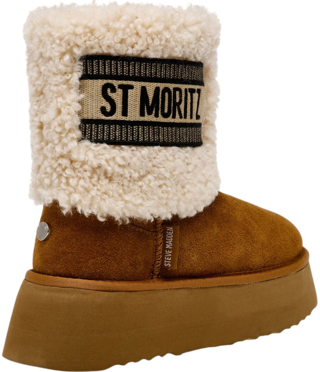 Steve Madden Dames Laars Bruin