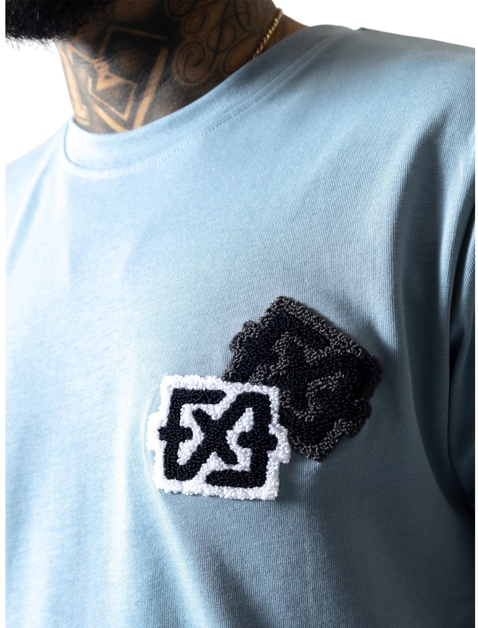 XPLCT Studios Heren T-shirt Blauw