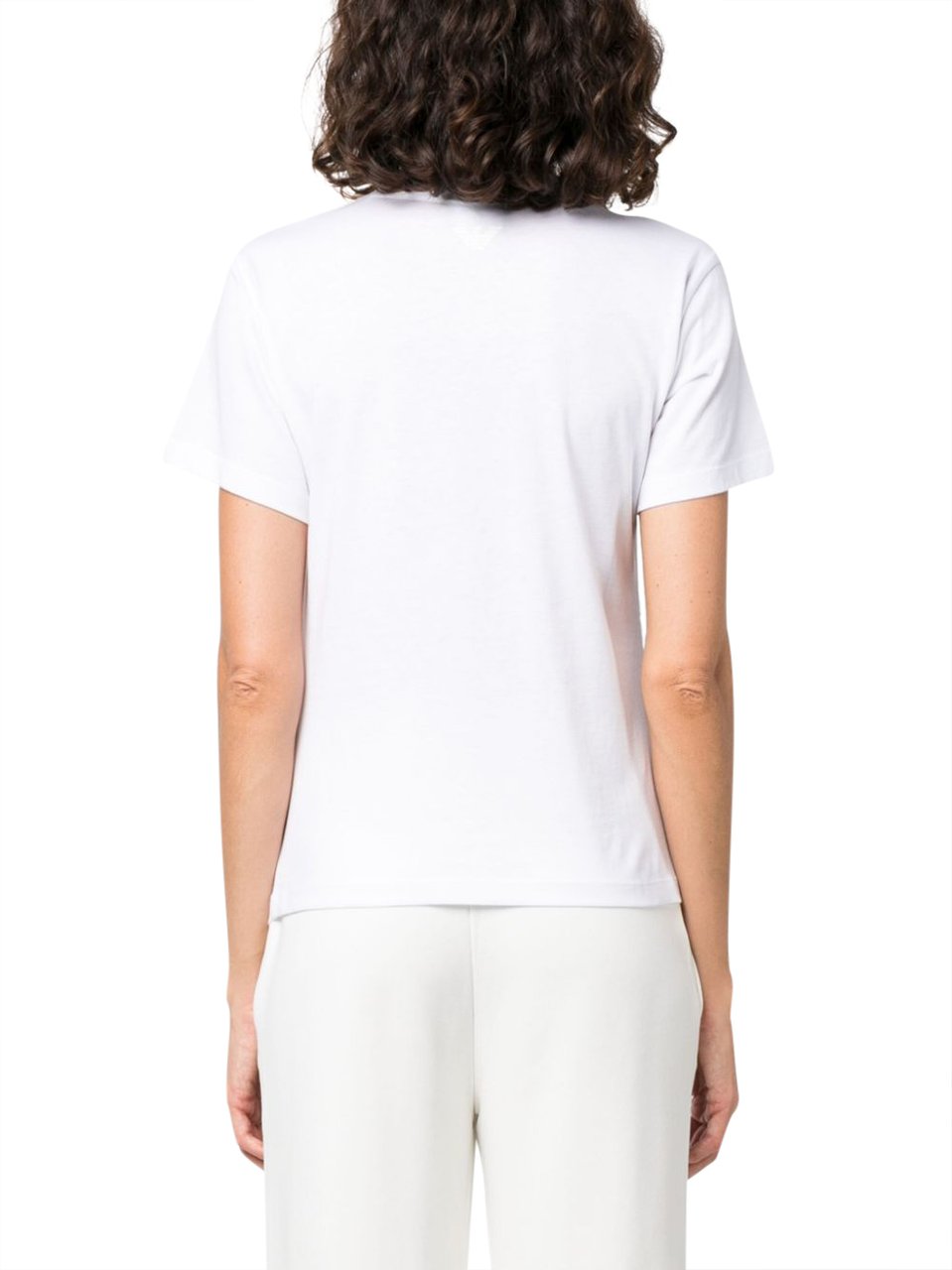Emporio Armani T-shirts And Polos White Wit