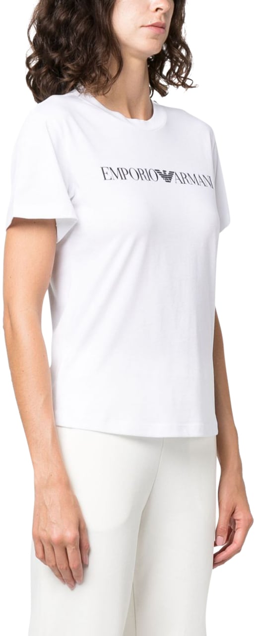 Emporio Armani T-shirts And Polos White Wit