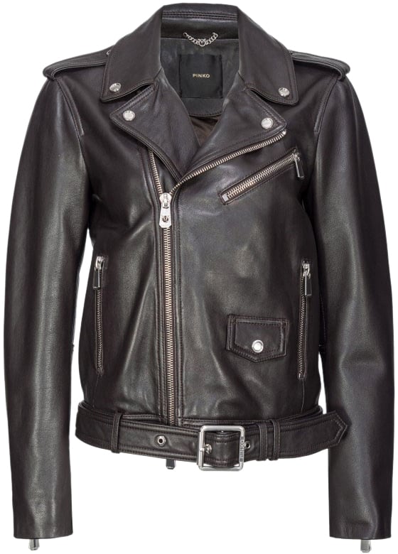 Pinko Jackets Marrone Oltre Buio Divers