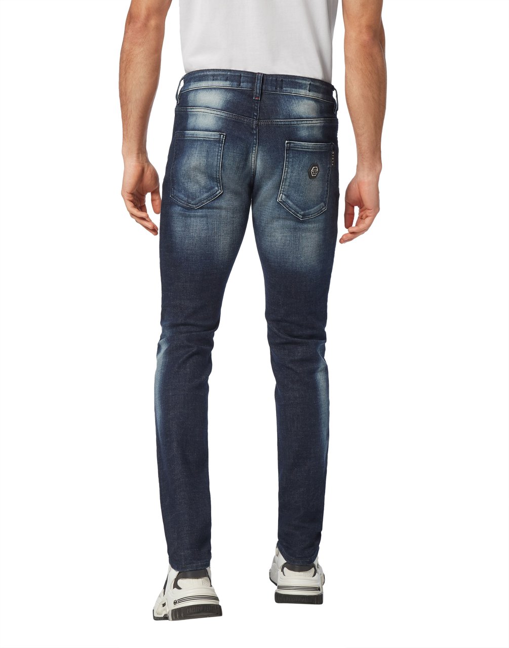 Philipp Plein Jeans Spider Gray Grijs