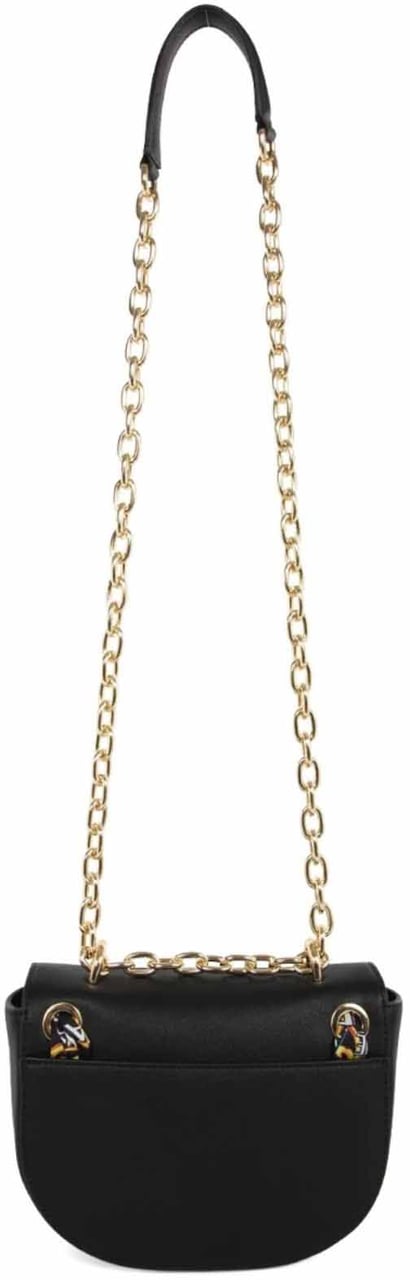 Versace Jeans Couture Couture Logo Scarf Shoulder Bag Zwart