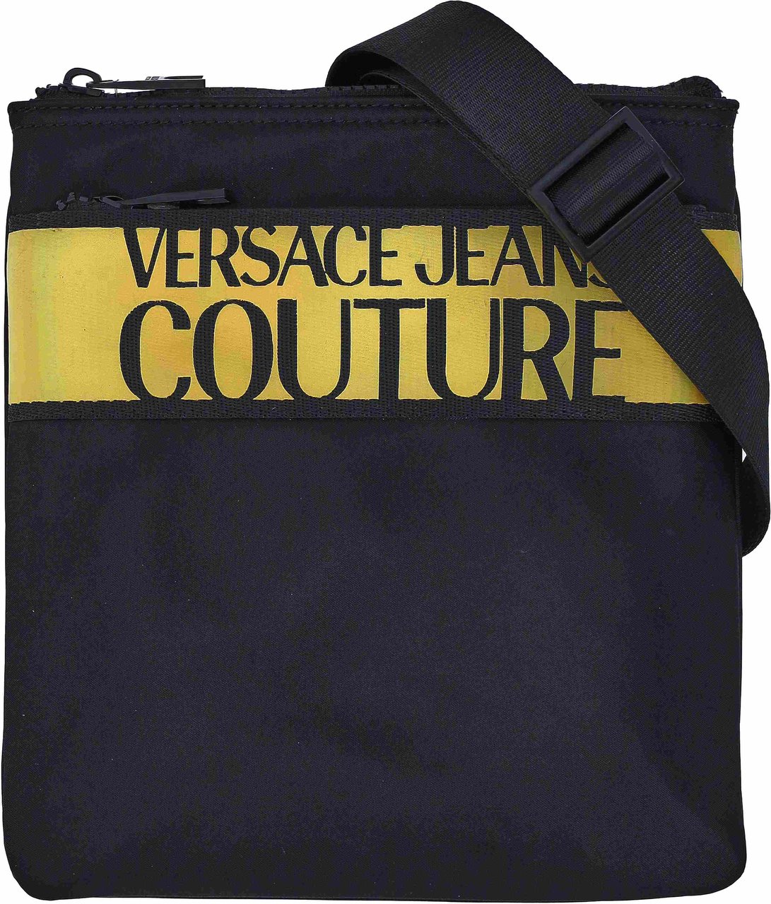 Versace Jeans Couture Versace Jeans Couture Crossbody Bag Range Iconic Logo Black/Gold Zwart