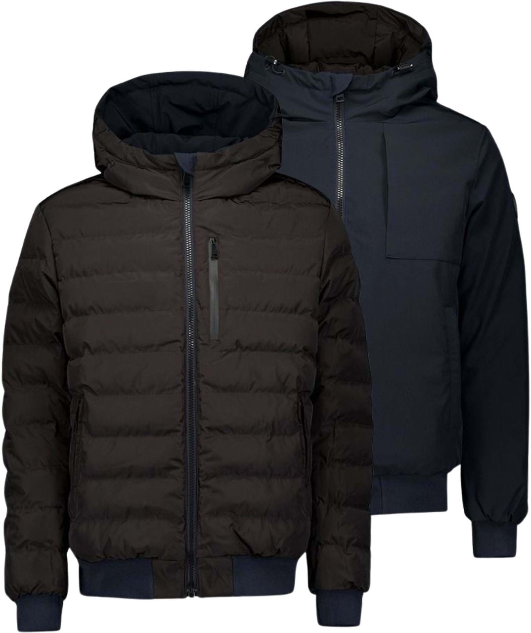 Airforce Airforce Reversible Padded Jacket Blauw