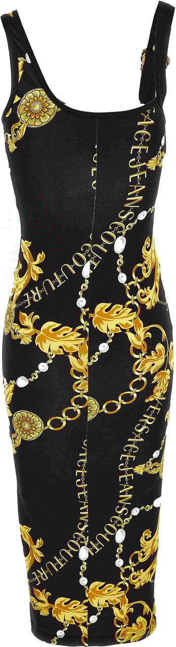 Versace Jeans Couture Dresses Black Zwart