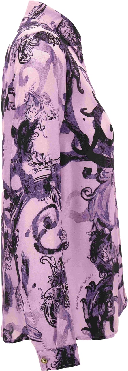 Versace Jeans Couture Shirts Purple Paars