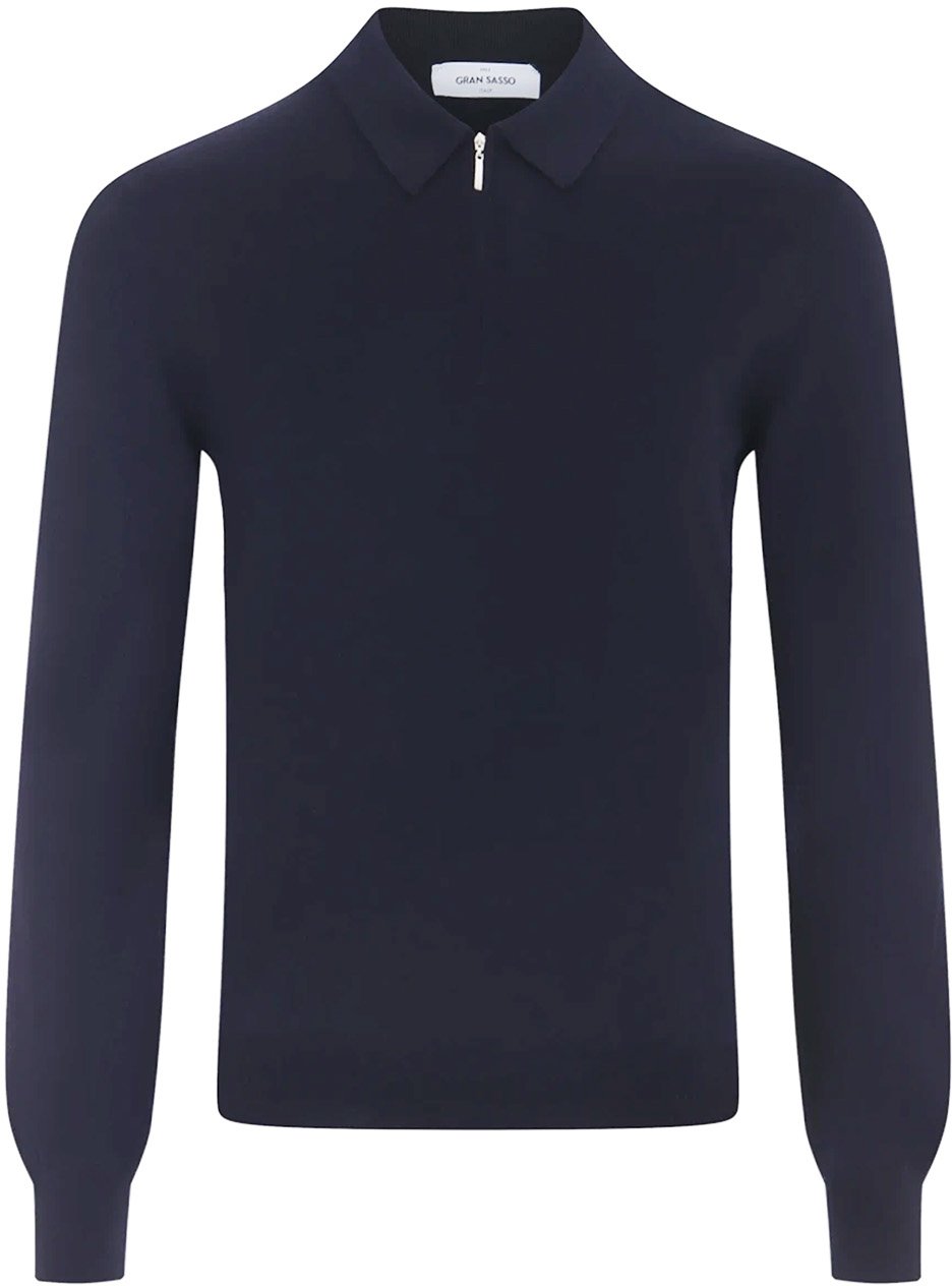 Gran Sasso Trui Rh uni Blauw
