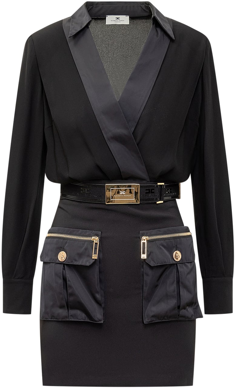 Elisabetta Franchi Abito Zwart