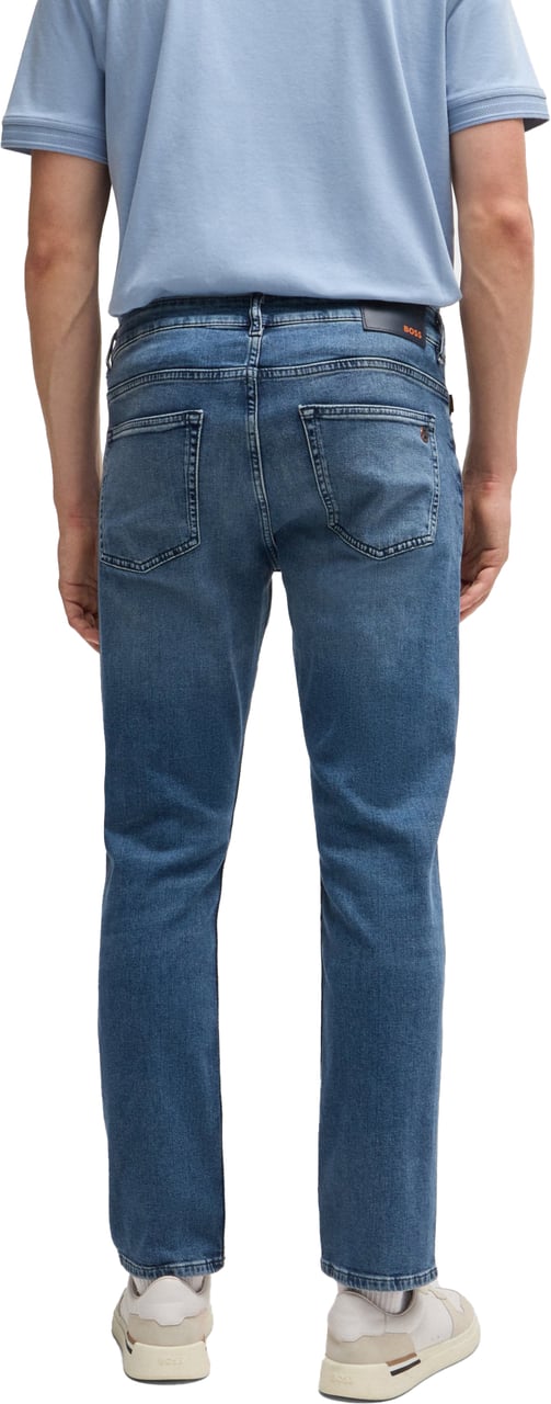 Boss Delaware slimfit jeans blauw Blauw