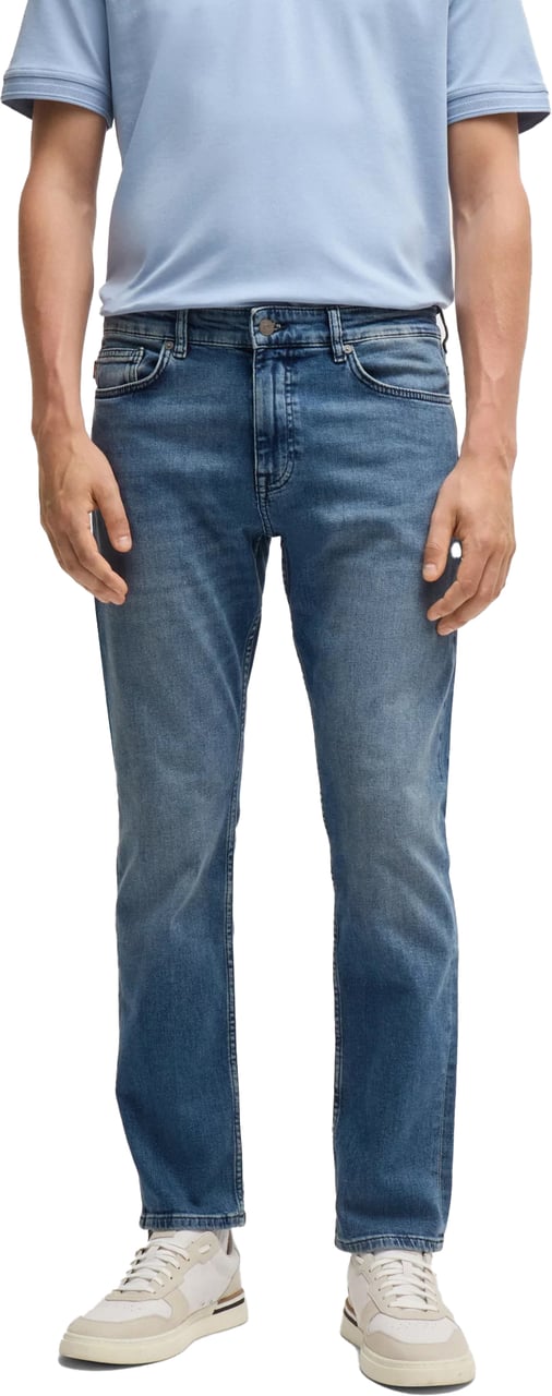Boss Delaware slimfit jeans blauw Blauw