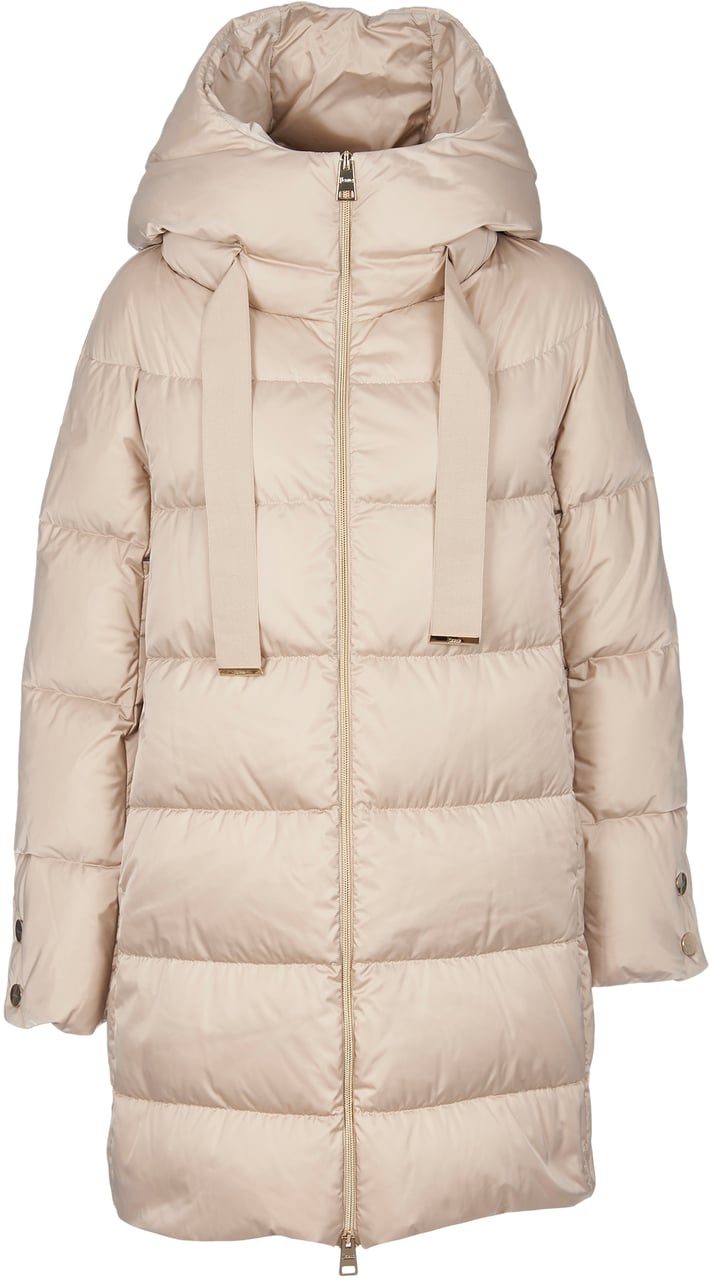 Herno Coats Beige Beige