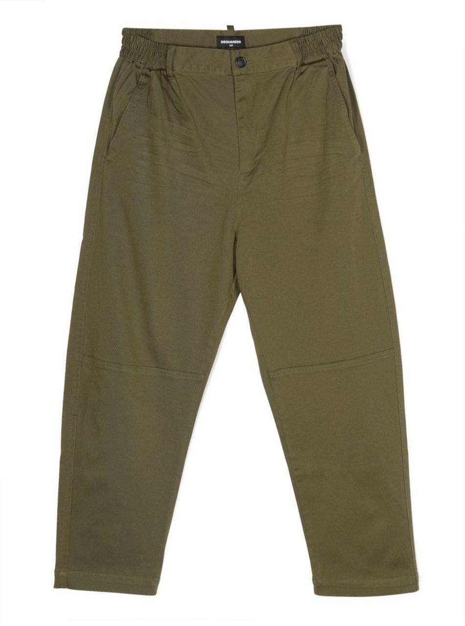 Dsquared2 pantaloni green Groen
