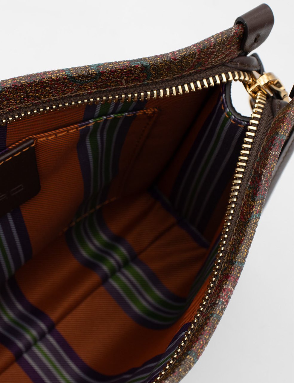 Etro pouch arnica and leather divers Divers