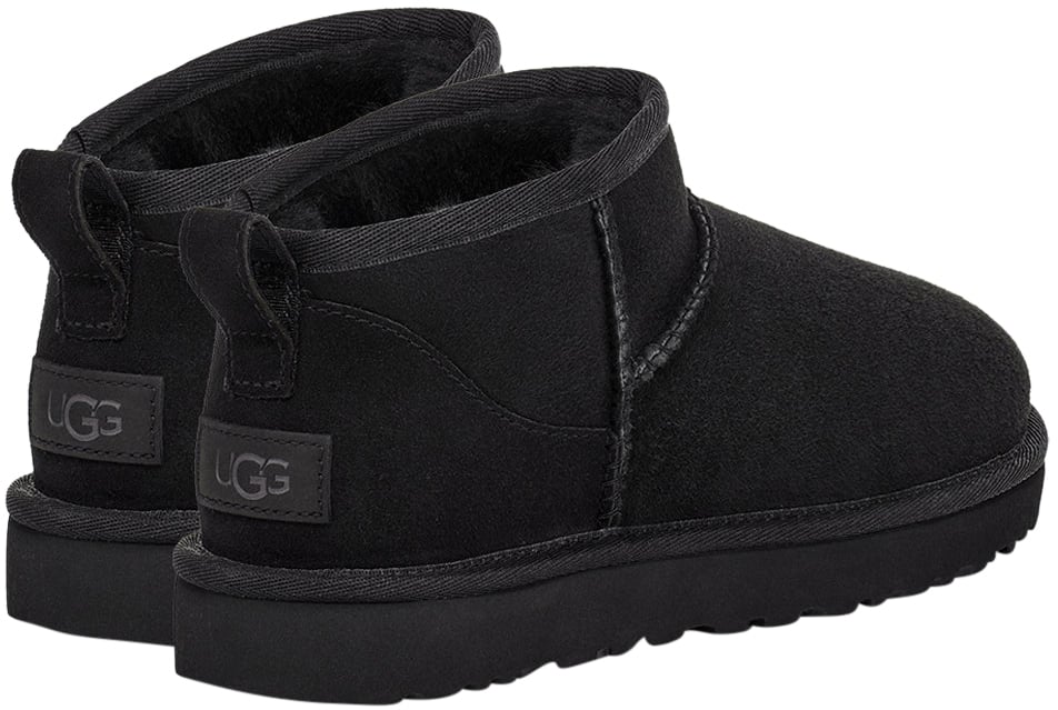 UGG Heren Classic Ultra Mini Zwart Zwart