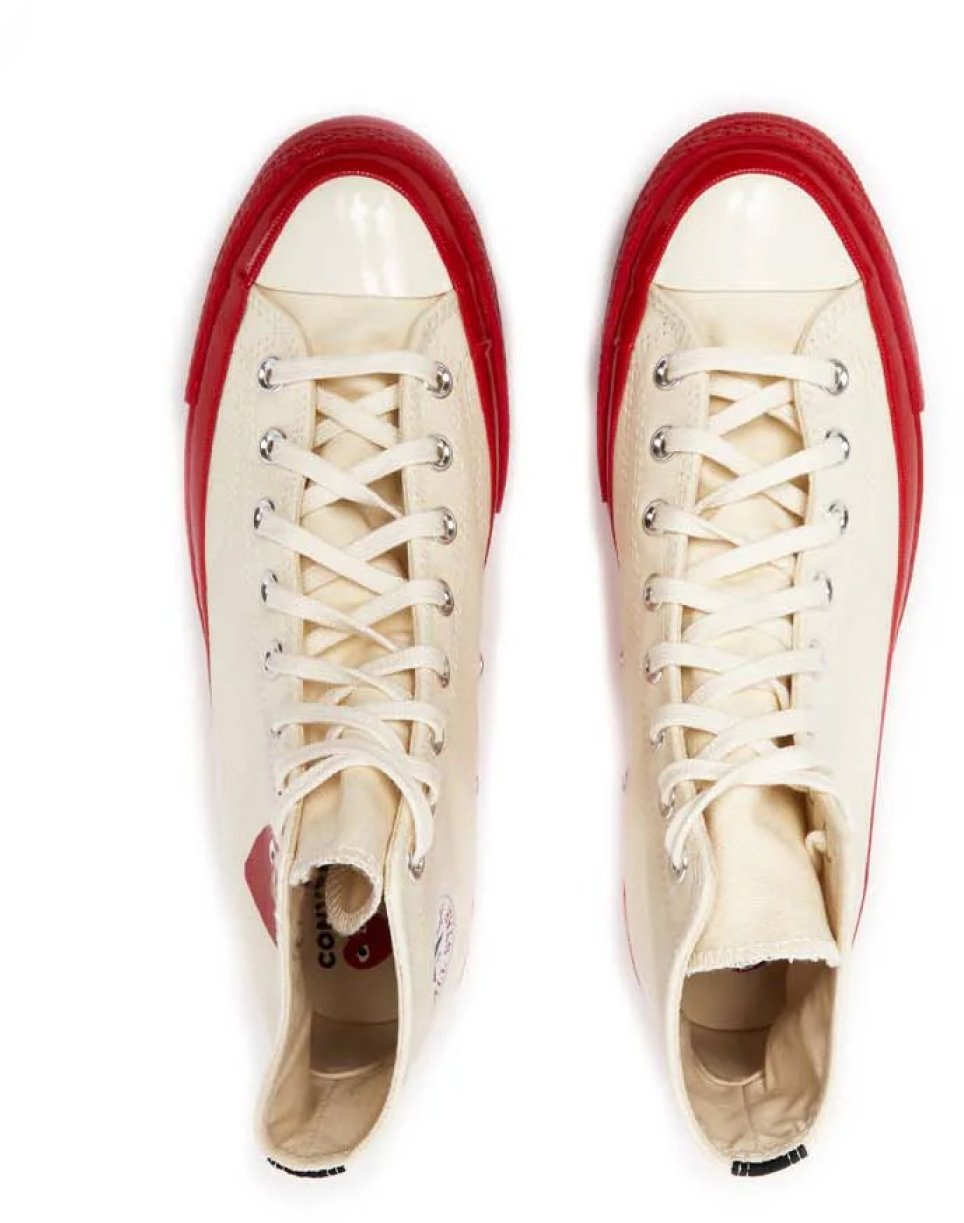 Comme des Garçons Comme Des Garçons Play X Converse Chuck 70 Hi Sneakers Divers