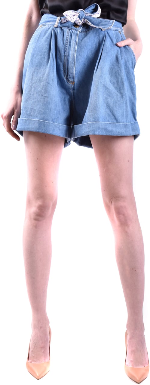 Ermanno Firenze Shorts Blue Blauw