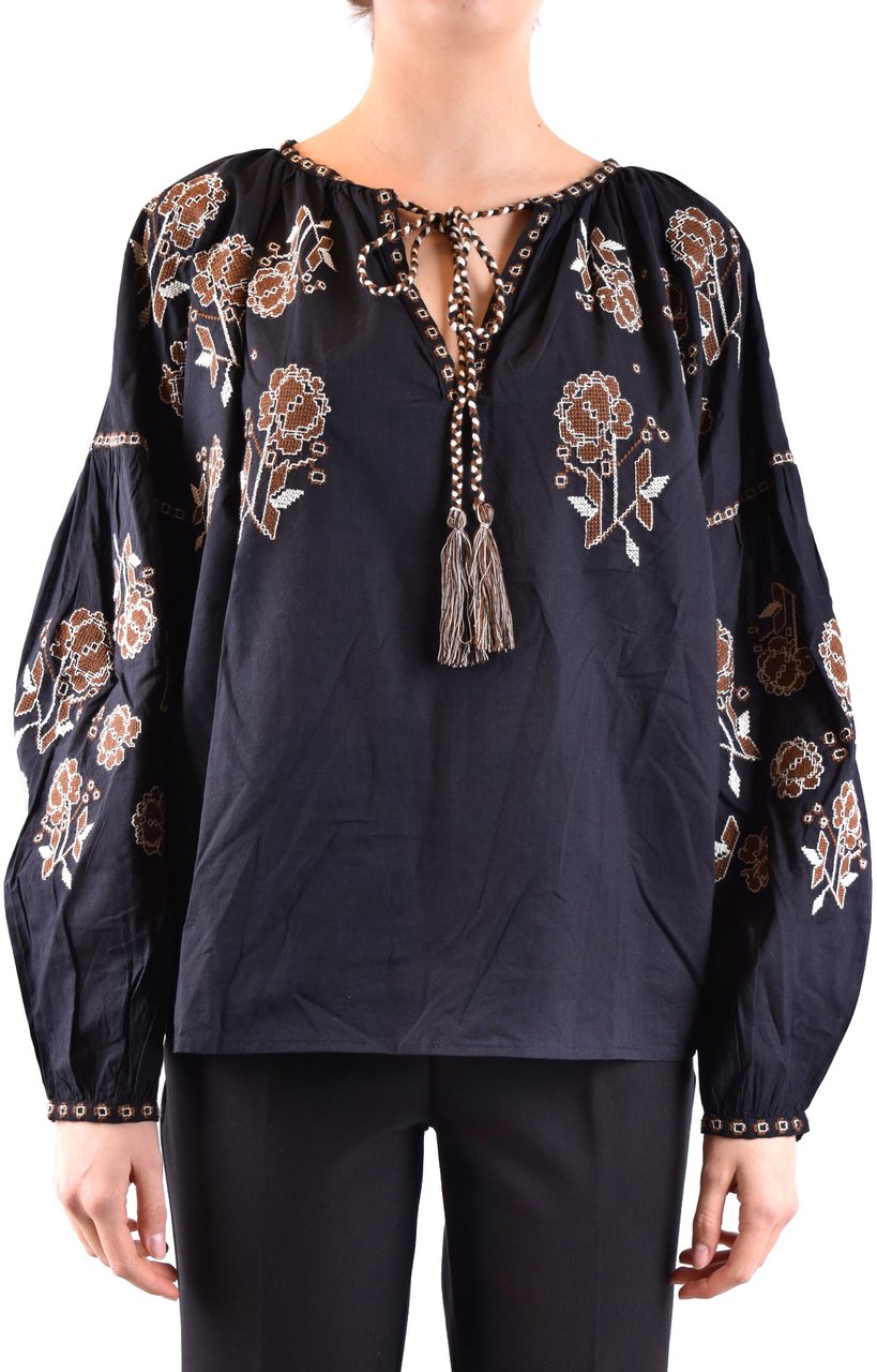 P.A.R.O.S.H. Shirt Black Zwart