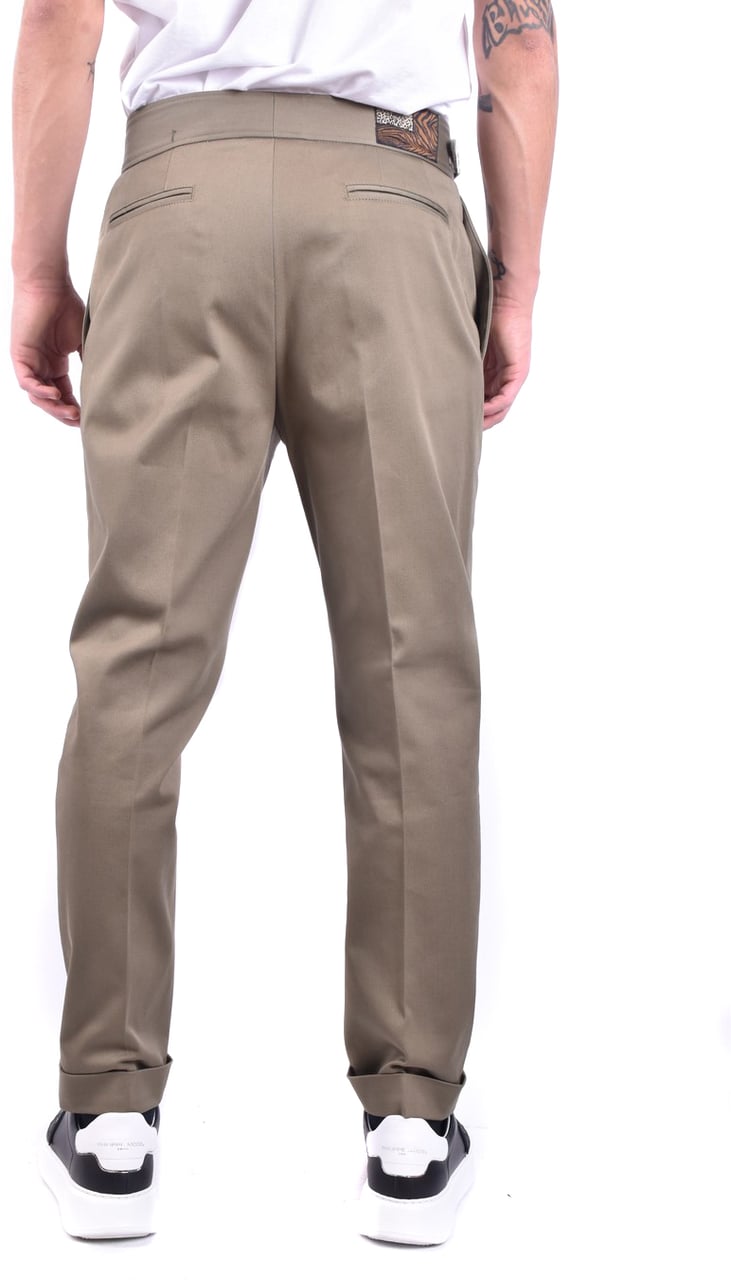 Roberto Cavalli Trousers Darkgreen Donkergroen