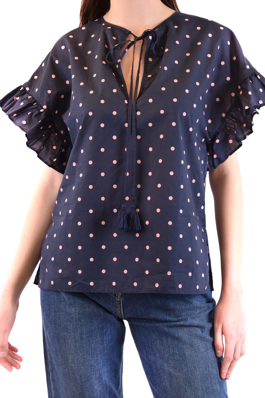 P.A.R.O.S.H. Shirt Blue Blauw