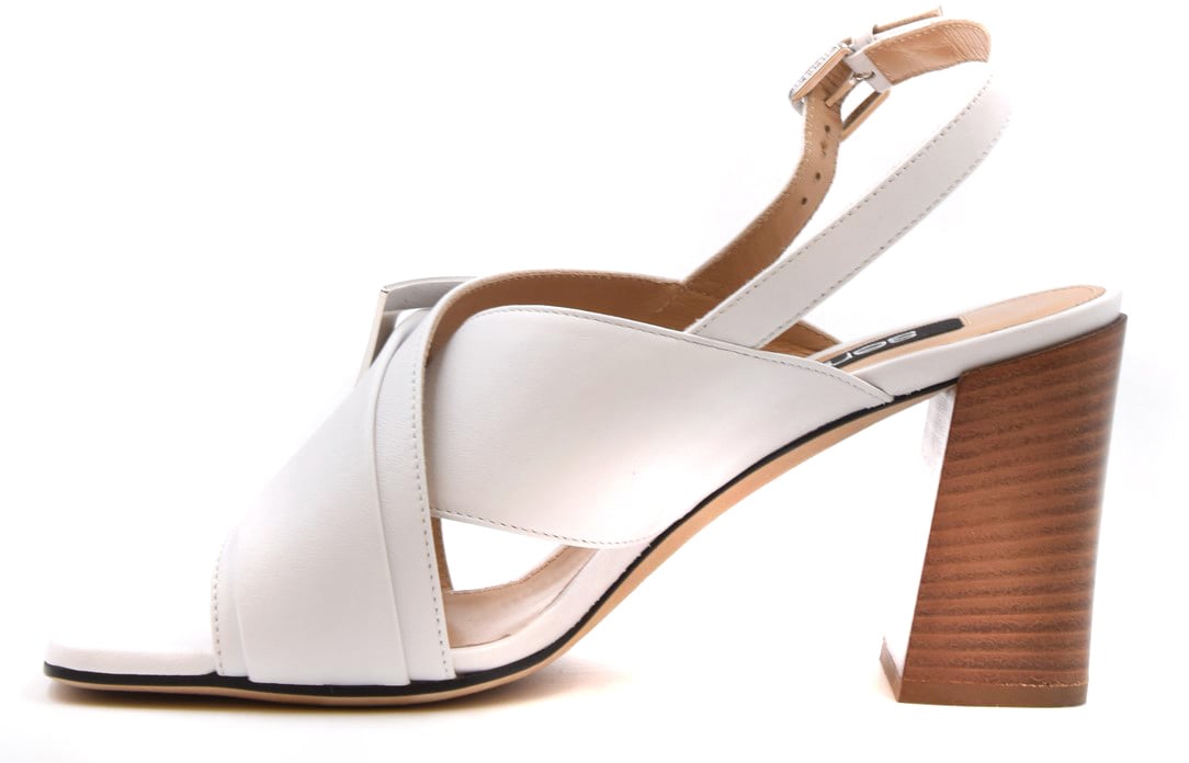 Sergio Rossi Sandals White Wit