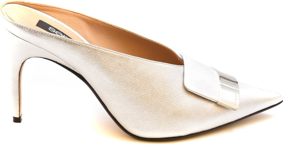 Sergio Rossi Décolleté Silver Zilver