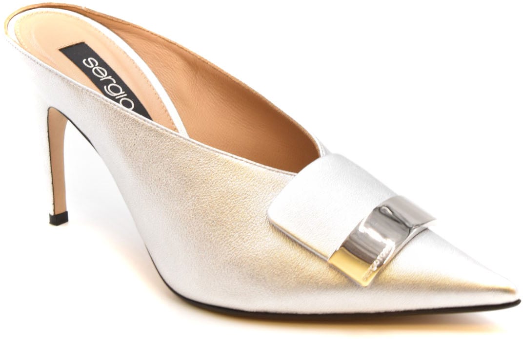 Sergio Rossi Décolleté Silver Zilver