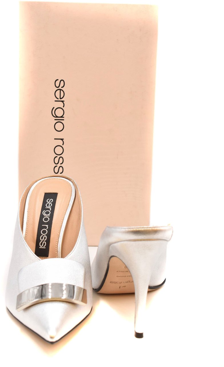 Sergio Rossi Décolleté Silver Zilver