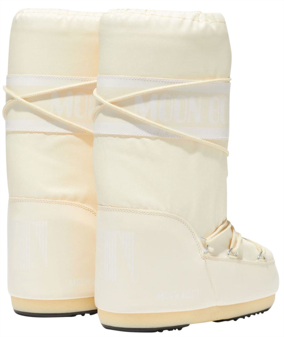 Moon Boot Moon Boot Mb Icon Nylon Boots Creme 80d1400440 Beige