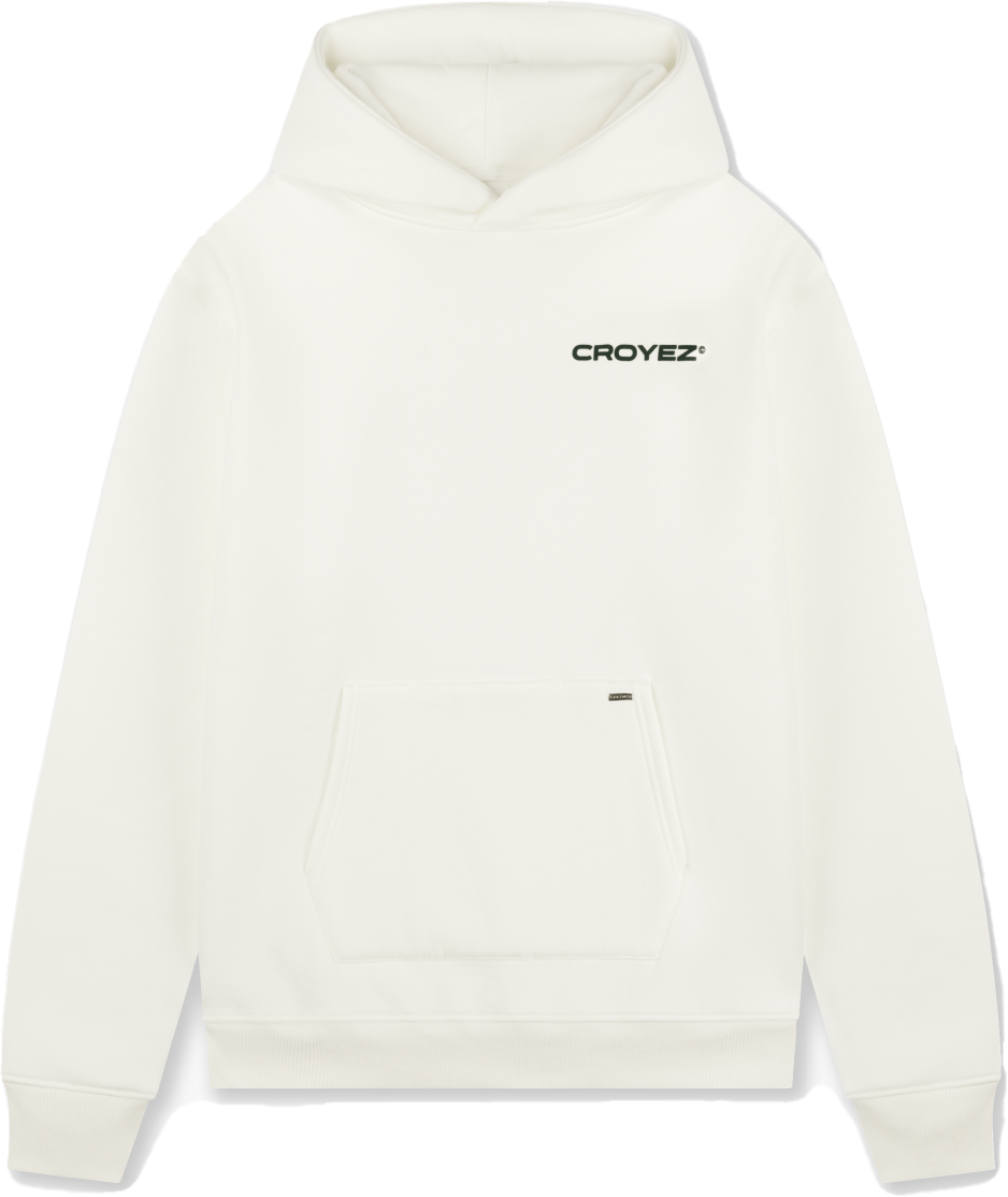 Croyez Croyez Family Owned Business Hoodie Wit