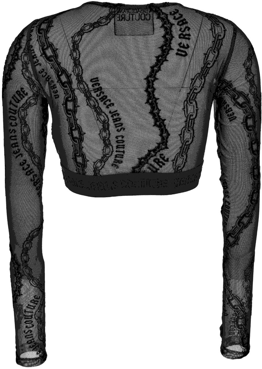 Versace Jeans Couture T-Shirts And Polos Black Zwart