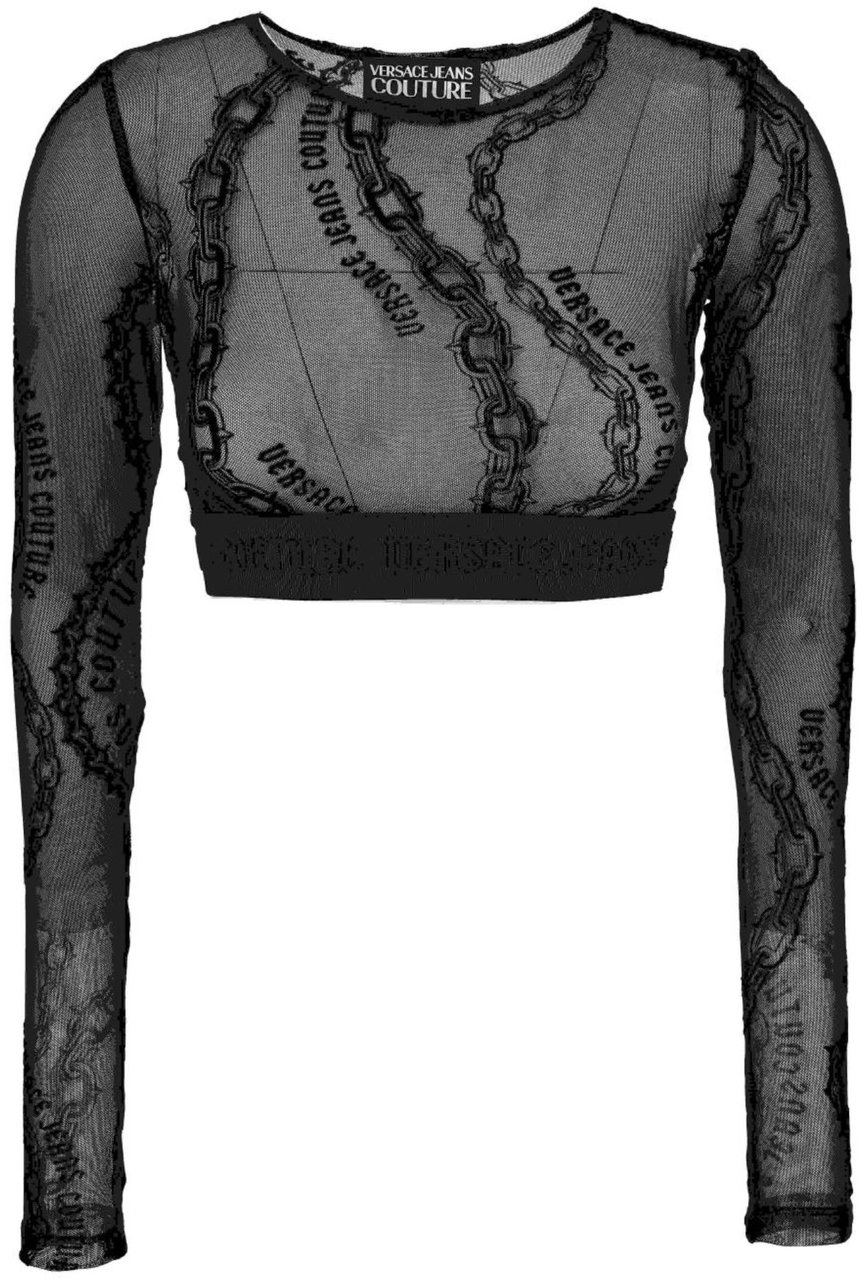 Versace Jeans Couture T-Shirts And Polos Black Zwart