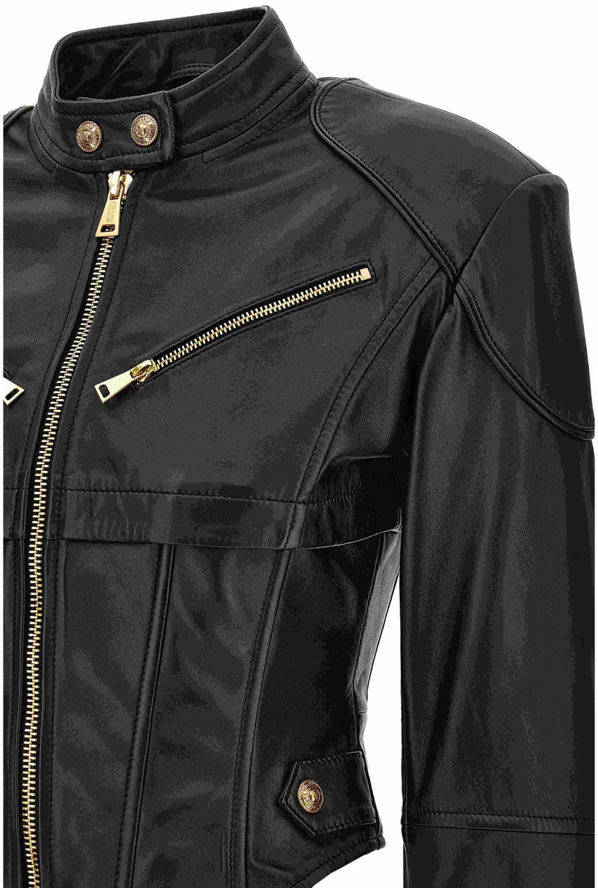 Versace Jeans Couture Coats Black Zwart