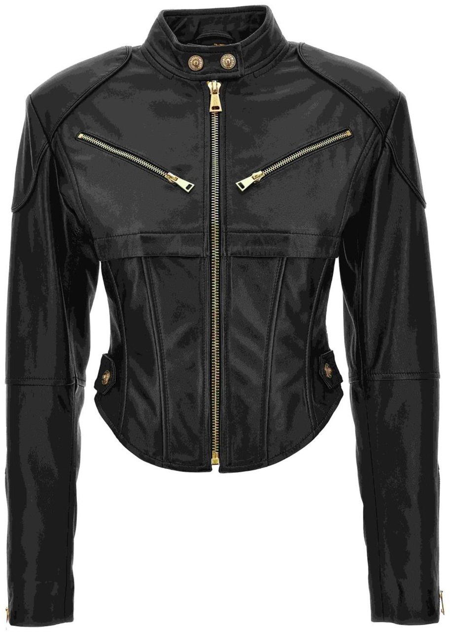Versace Jeans Couture Coats Black Zwart