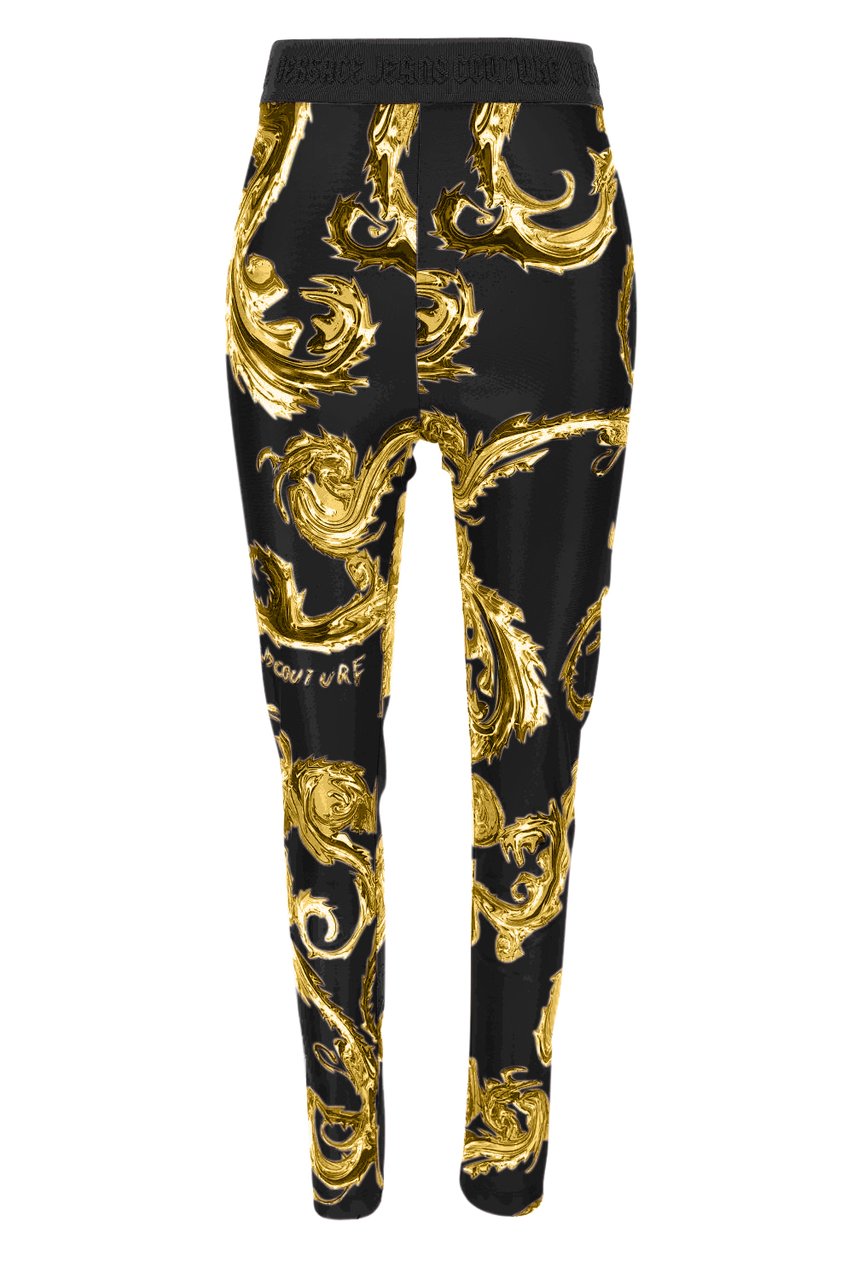 Versace Jeans Couture Trousers Black Zwart