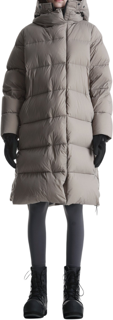 Krakatau Qw503 Aitken Long Puffer Taupe