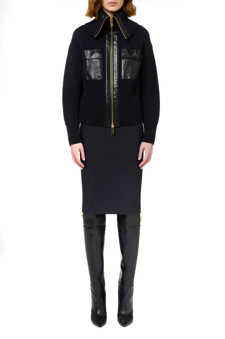 Elisabetta Franchi Skirts Black Zwart