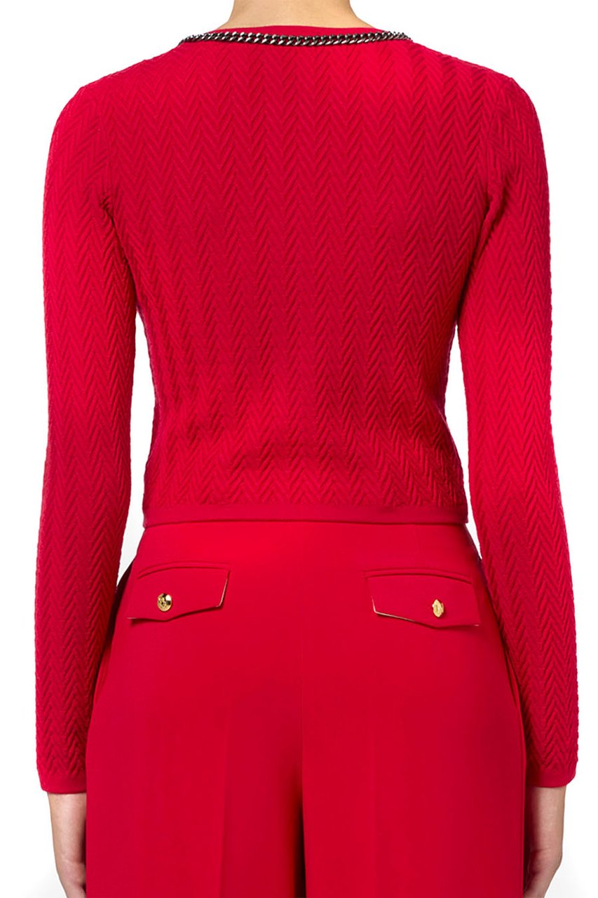 Elisabetta Franchi Sweaters Red Rood