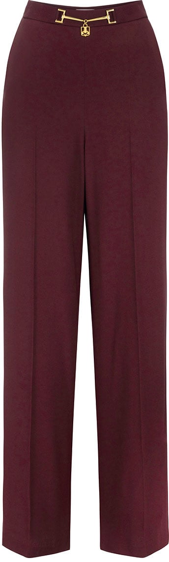 Elisabetta Franchi Trousers Red Rood