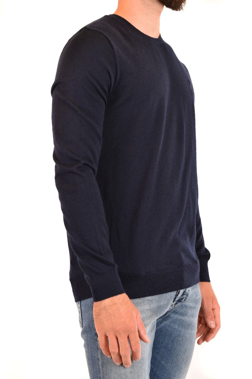 Ralph Lauren Slim fit knit sweater Blauw