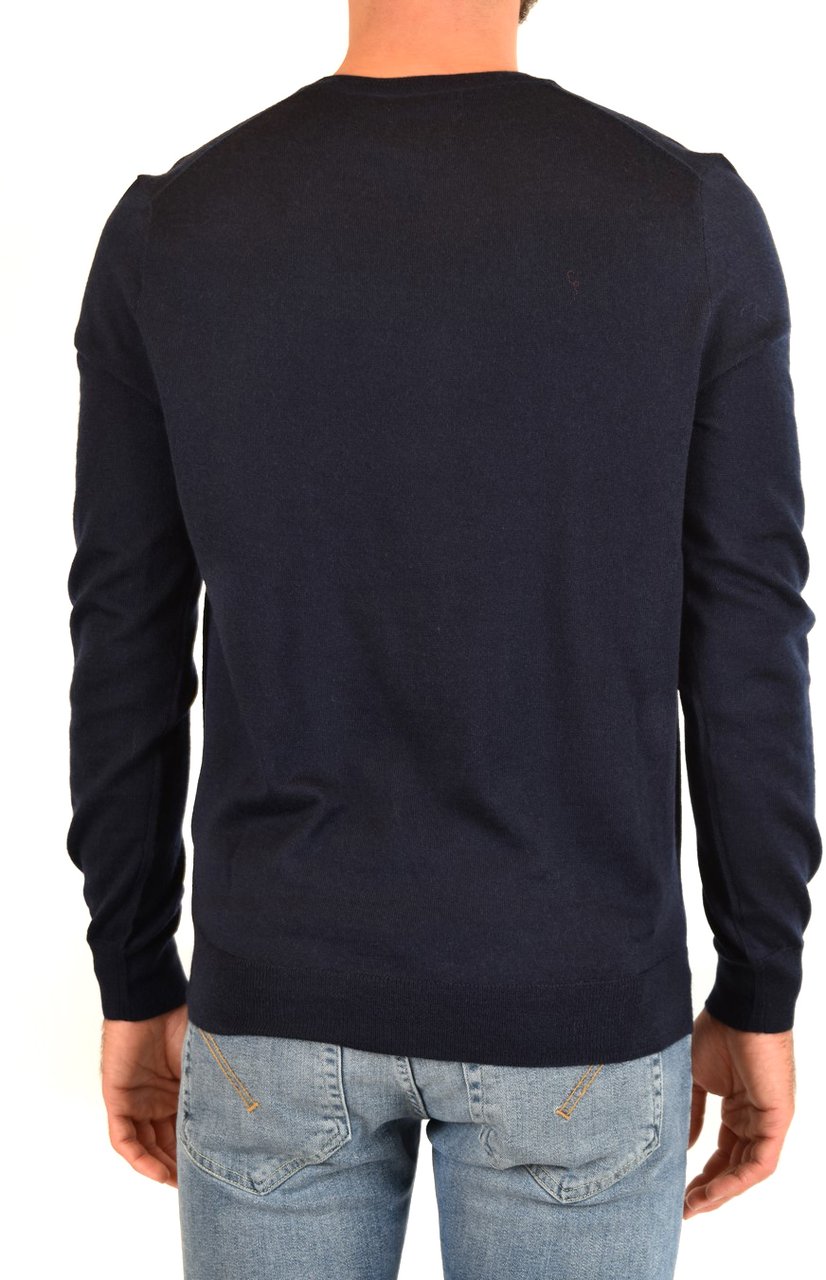 Ralph Lauren Slim fit knit sweater Blauw