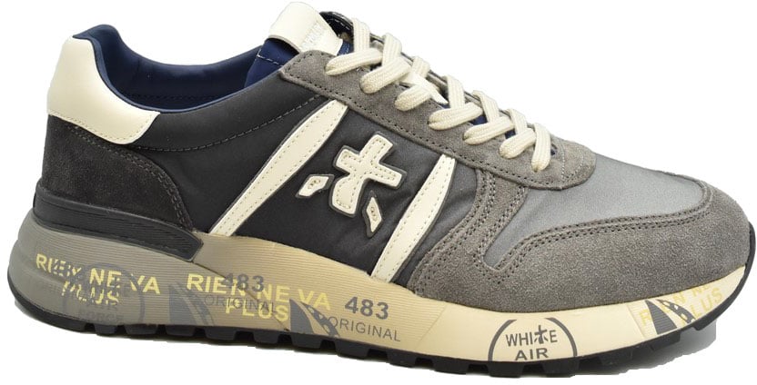 Premiata Sneakers 'Lander' Grijs