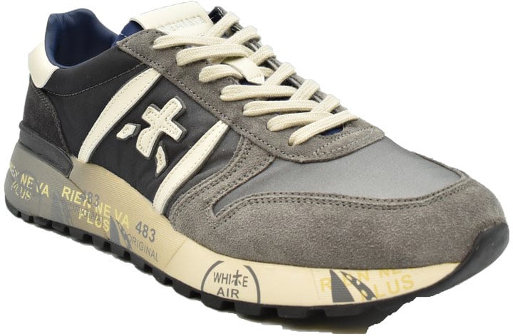 Premiata Sneakers 'Lander' Grijs