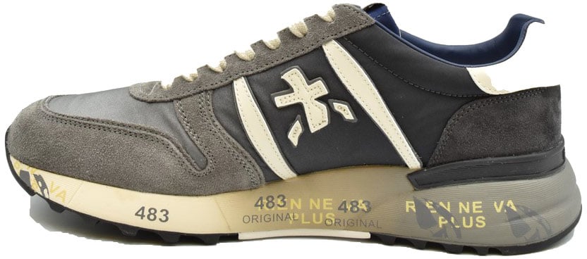 Premiata Sneakers 'Lander' Grijs