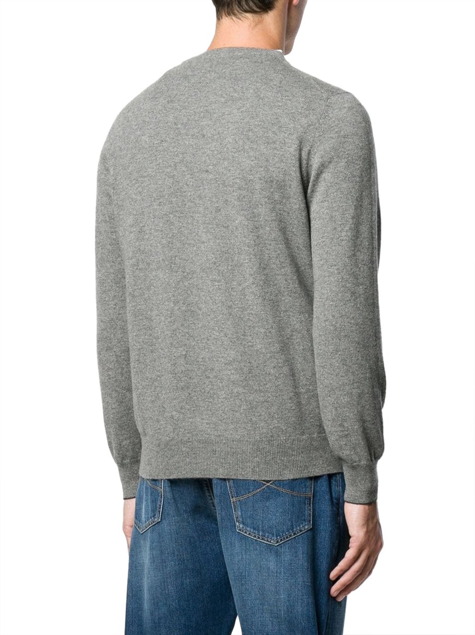 Brunello Cucinelli Girocollo M/l Grijs