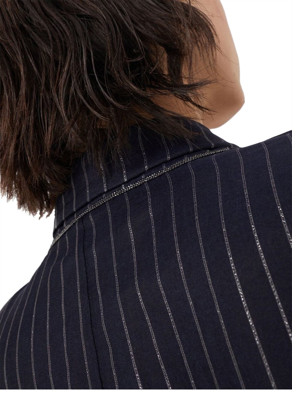 Brunello Cucinelli Giacca M/l Blauw