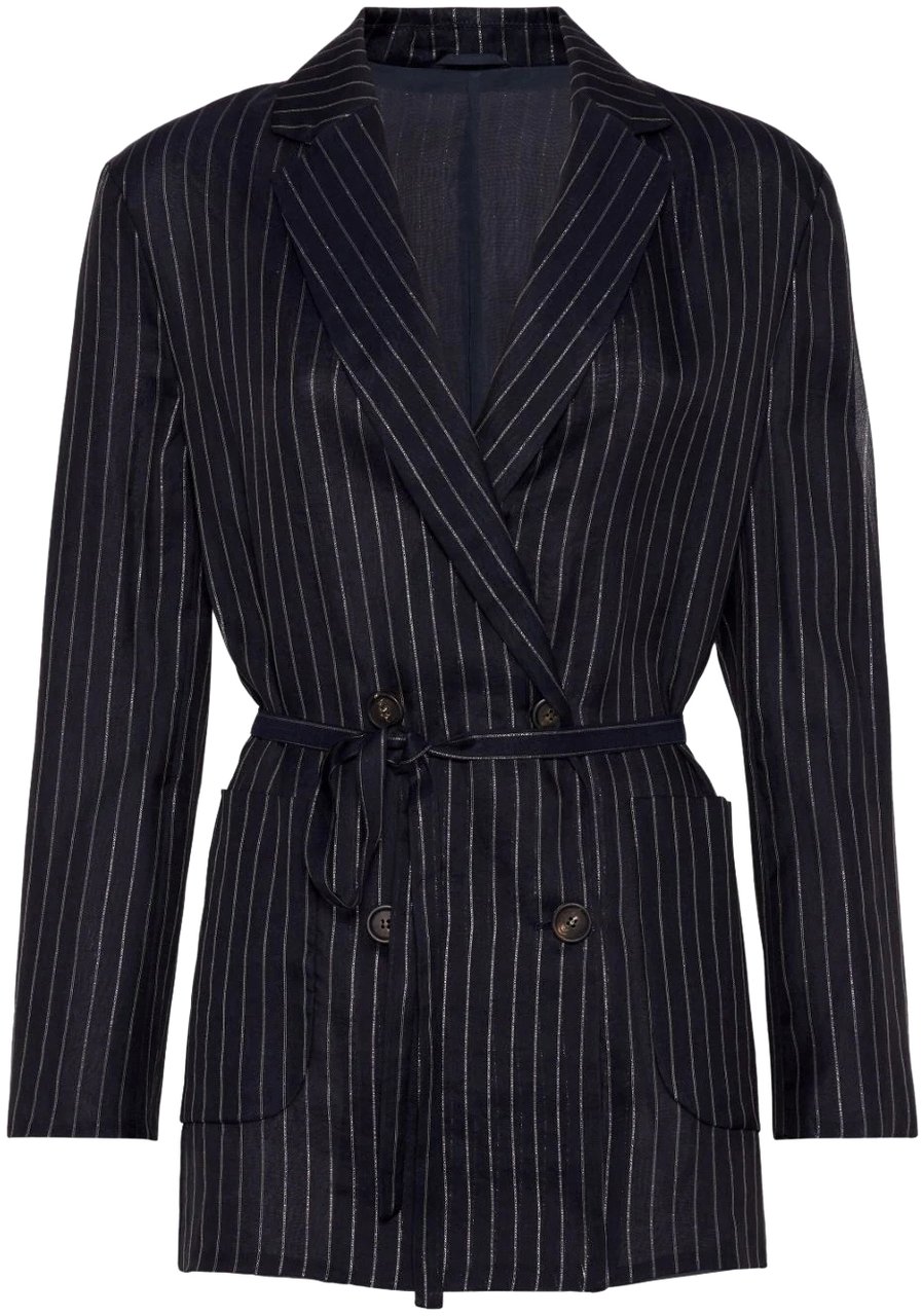 Brunello Cucinelli Giacca M/l Blauw